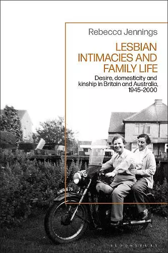 Lesbian Intimacies and Family Life cover