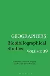 Geographers cover