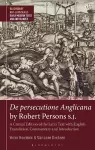 De persecutione Anglicana by Robert Persons S.J. cover