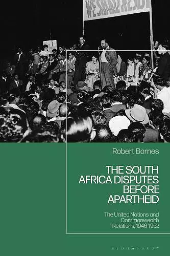 The South Africa Disputes before Apartheid cover