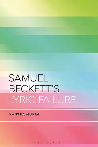 Samuel Beckett's Lyric Failure cover