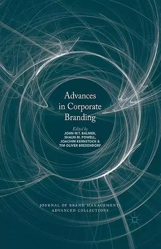 Advances in Corporate Branding cover