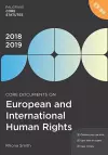 Core Documents on European and International Human Rights 2018-19 cover