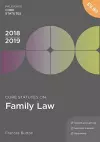 Core Statutes on Family Law 2018-19 cover