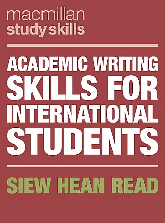 Academic Writing Skills for International Students cover