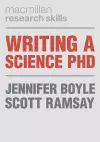 Writing a Science PhD cover