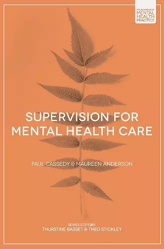 Supervision for Mental Health Care cover