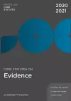 Core Statutes on Evidence 2020-21 cover