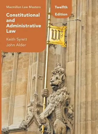 Constitutional and Administrative Law cover