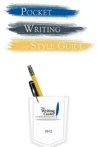 Pocket Writing and Style Guide cover