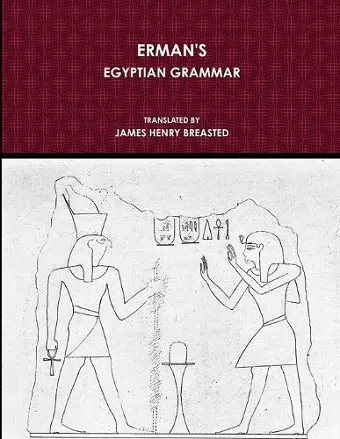 ERMAN'S EGYPTIAN GRAMMAR cover