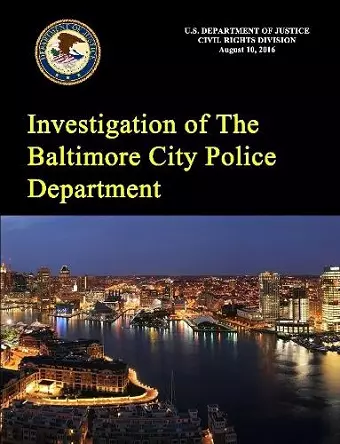 Investigation of the Baltimore City Police Department cover