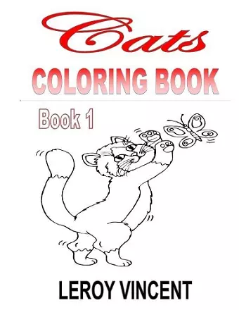 Cats Coloring Book cover