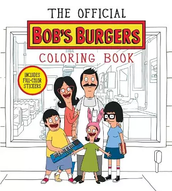 Official Bob's Burgers Coloring Book cover