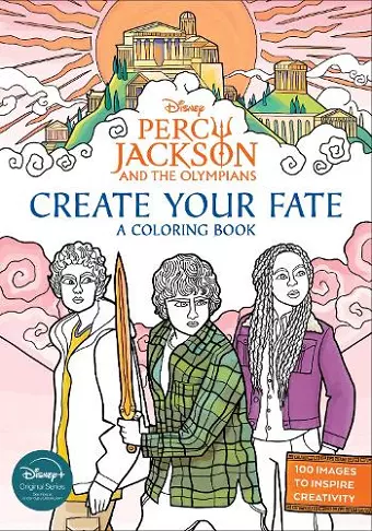 Percy Jackson and the Olympians: Create Your Fate: A Coloring Book cover