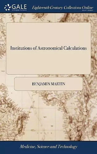 Institutions of Astronomical Calculations cover