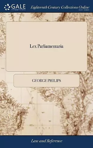 Lex Parliamentaria cover