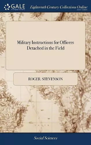 Military Instructions for Officers Detached in the Field cover