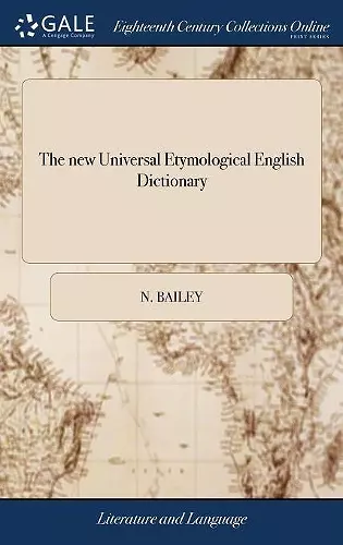 The new Universal Etymological English Dictionary cover