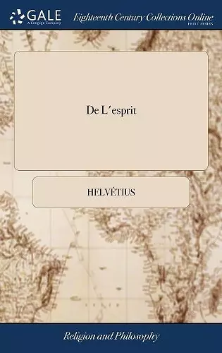 De L'esprit cover