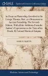 An Essay on Plantership. Inscribed to Sir George Thomas, Bart. as a Monument to Ancient Friendship. The Seventh Edition, With all the Additions From the Author's Experiments to the Time of his Death. By Colonel Martin of Antigua cover