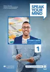 Speak Your Mind Level 1 Student's Book + access to Student's App and Digital Workbook cover