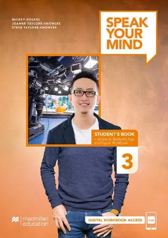 Speak Your Mind Level 3 Student's Book + access to Student's App and Digital Workbook cover