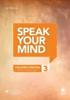 Speak Your Mind Level 3 Teacher's Edition + access to Teacher's App cover
