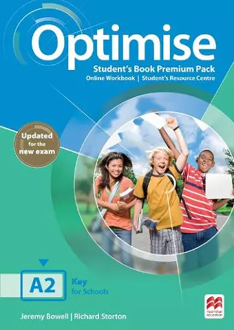 Optimise A2 Student's Book Premium Pack cover