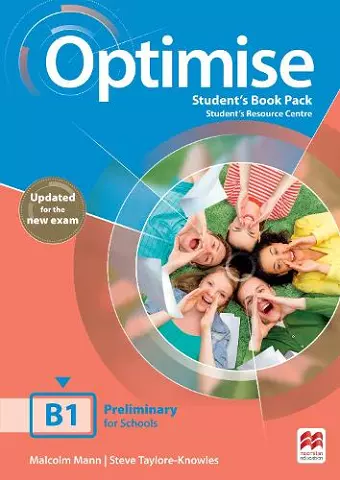 Optimise B1 Student's Book Pack cover