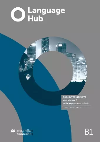 Language Hub Pre-Intermediate Workbook B with Key + Access to Audio cover