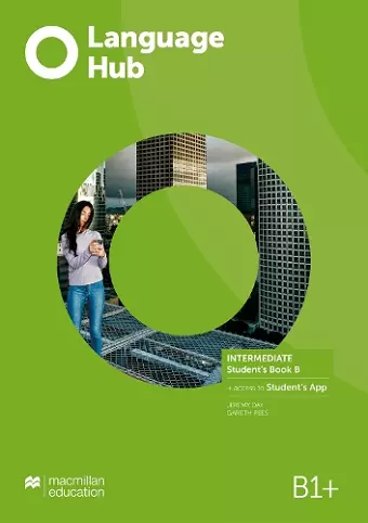 Language Hub Intermediate Student's Book B with Student's App cover