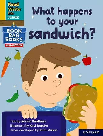 Read Write Inc. Phonics: What happens to your sandwich? (Yellow Set 5 NF Book Bag Book 2) cover