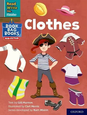 Read Write Inc. Phonics: Clothes (Grey Set 7 NF Book Bag Book 13) cover