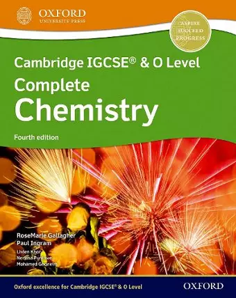 Cambridge IGCSE® & O Level Complete Chemistry: Student Book Fourth Edition cover