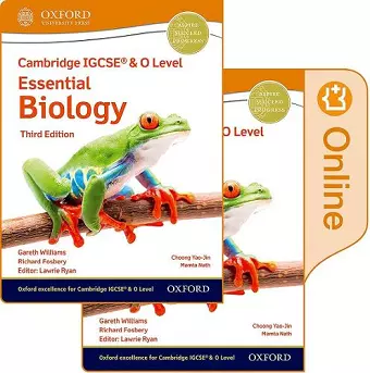 Cambridge IGCSE® & O Level Essential Biology: Print and Enhanced Online Student Book Pack Third Edition cover