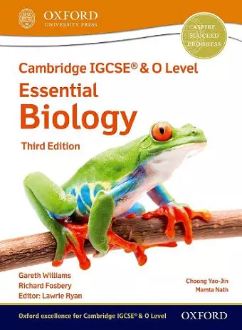 Cambridge IGCSE® & O Level Essential Biology: Student Book Third Edition cover