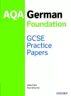 AQA GCSE German Foundation Practice Papers cover