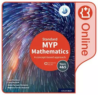 MYP Mathematics 4&5 Standard Enhanced Online Course Book cover