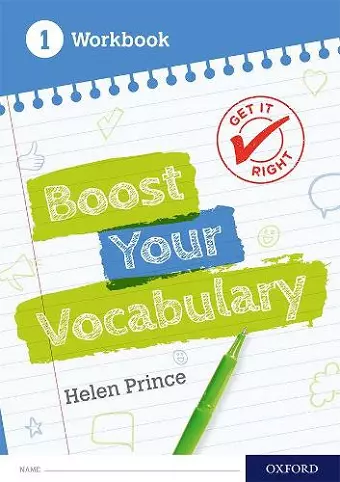 Get It Right: Boost Your Vocabulary Workbook 1 cover