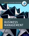 Oxford IB Diploma Programme: Business Management Course Book cover