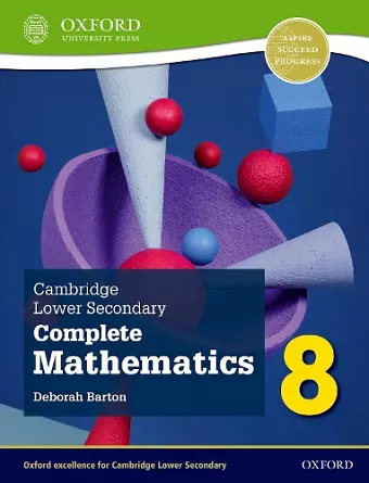 Cambridge Lower Secondary Complete Mathematics 8: Student Book (Second Edition) cover