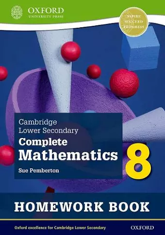 Cambridge Lower Secondary Complete Mathematics 8: Homework Book - Pack of 15 (Second Edition) cover