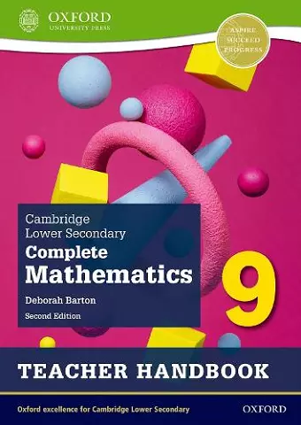 Cambridge Lower Secondary Complete Mathematics 9: Teacher Handbook (Second Edition) cover