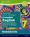 Cambridge Lower Secondary Complete English 7: Workbook (Second Edition) cover