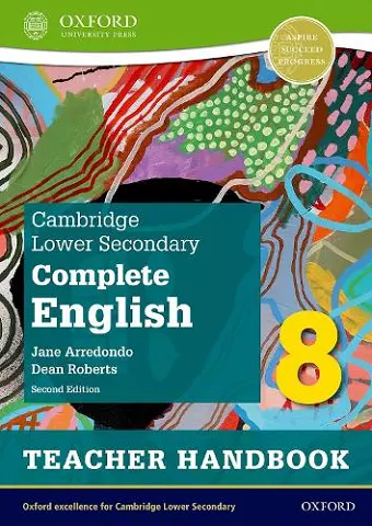 Cambridge Lower Secondary Complete English 8: Teacher Handbook (Second Edition) cover