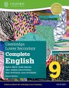 Cambridge Lower Secondary Complete English 9: Student Book (Second Edition) cover