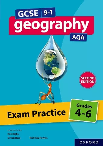 GCSE 9-1 Geography AQA: Exam Practice: Grades 4-6 Second Edition cover