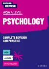 Oxford Revise: AQA A Level Psychology cover