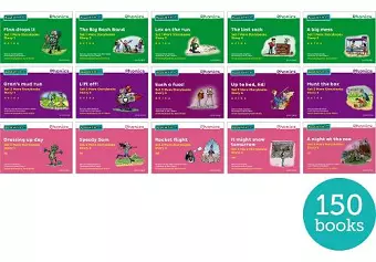 Read Write Inc. Phonics: Green, Purple and Pink More Storybooks Easy Buy Pack cover